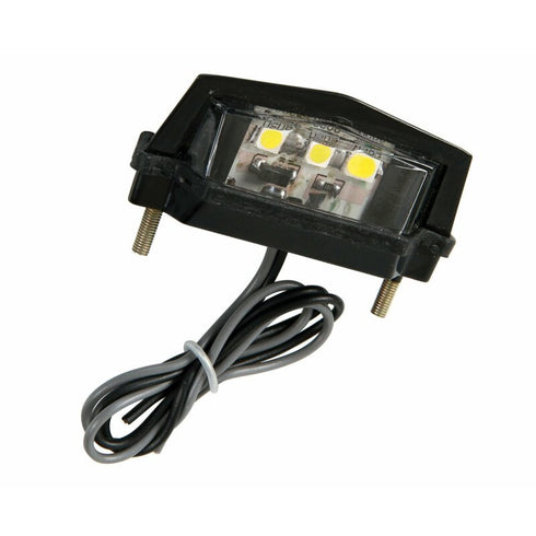 Lampa iluminat numar inmatriculare cu 3 SMD 12V - Alb